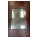 1980s modernist Italian Rectangular mirror