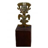 pre-Columbian anthropomorphic pendant