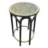 Bent Woof Cane Seat Stool /Plant Stand