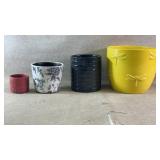 (4) Home decorative planter pots