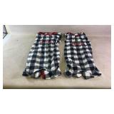 (2) xl Christmas pet pajama onesies