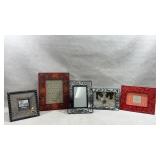 Group of modern decorative picture frames