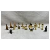 Gift miniature Egyptian deity figurine set