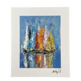 DUAIV "EN GOUTTES" LITHOGRAPH