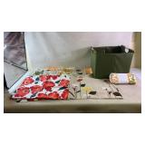 NEW Fabric Handled Tote,CRATE & BARREL Linens