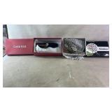 Weeboo snakeskin ankle booties & Cobb Hill