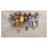 19 Barbie dolls