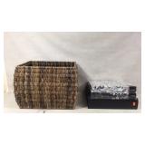 Heavy Weaved Handled Basket, NEW Albums