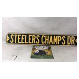 Steelers wall signs