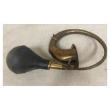 Antique brass car horn