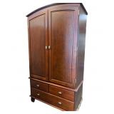 2 pc Armoire Wardrobe Caninet