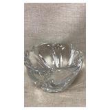 vintage Swedish Orrefors crystal bowL