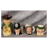 Vintage Royal Doulton Toby Mugs, The London