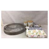 NEW Spectrum Brandywine Canisters, Spoonrest