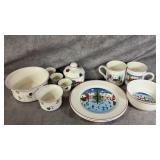 Misc. Villeroy & Boch Dishware, Egg Cups, Mugs,