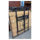 Best Pet Black Metal Pet Fencing