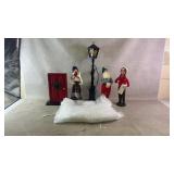 Christmas caroler decorations