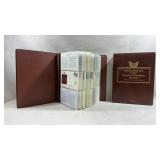 2 binders containing a collection of Golden