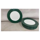 8 Villeroy & Boch oasis 1748  green plates