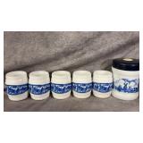 Vtg. Valkenswaard Original Opaline Jar, Vtg.
