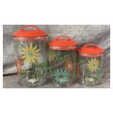Set of 3 Corelle Coordinates Acrylic Storage