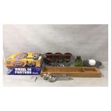 Board games, candle holders and more