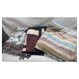 3 nice throw blankets