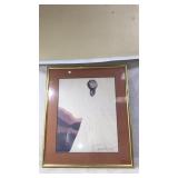 Signed Native American wall art