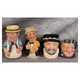 Vintage Royal Doulton Royal Doulton Toby Mugs,
