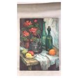Oil on canvas wall art