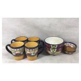 Hand painted dishes