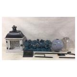 NEW Outdoor Hanging Lanter,, Votive Holder, Solar