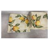 Pier1 lemon orchard plates