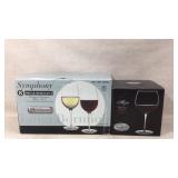 2 Boxes NEW Wine Glasses ALLEGRO