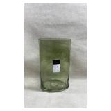 Debi Lilly design sage green, cylindrical vase