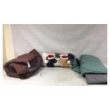 Christmas tree skirts and decorative Christmas