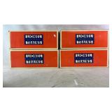 (4) boxes of Lionel Electric Trains 042