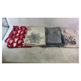 (4) NEW Holiday Table Runners Stylish Designers