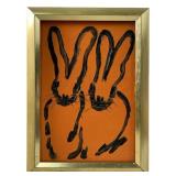 Hunt Slonem "Double Bunny