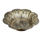 Vtg. Delli Inc. Silver-plated Scalloped Small