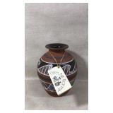 Signed and dated pot