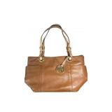 Michael Kors Signature Bag Brown Leather