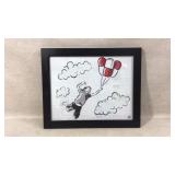 Wall art titled raise your child by Dakota dean