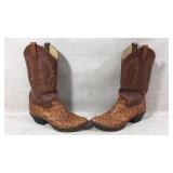 Western boots size in photos