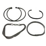 (5) Sterling Silver Bracelet