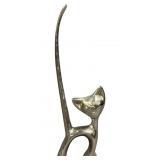 Vintage Chrome-Plated Ring Holder Long Tailed