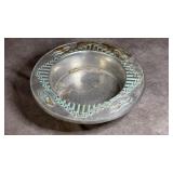 Vtg. Wilton Armetale "Zia" Pattern Decorative Bowl