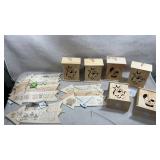 unfinished DIY wooden holiday craft kits,
