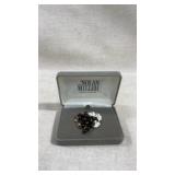 vintage Nolan Miller Glamour Collection grape