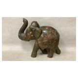 Wooden Carved India Elephant